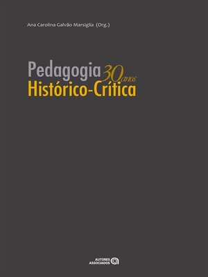 cover image of Pedagogia Histórico-crítica